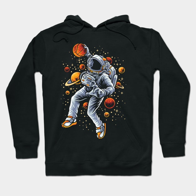 Slam dunk space Hoodie by The Outsiders